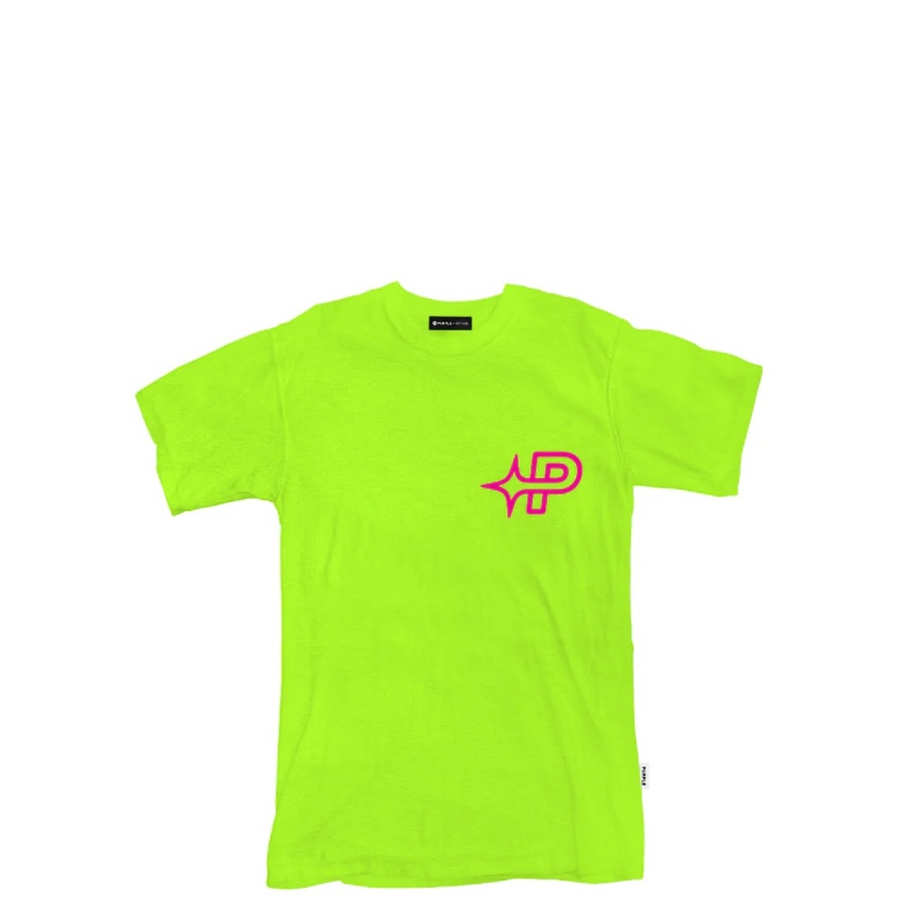 Vibrant Neon Green Men's Short Sleeve Tee